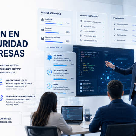 Formación en Ciberseguridad para empresas