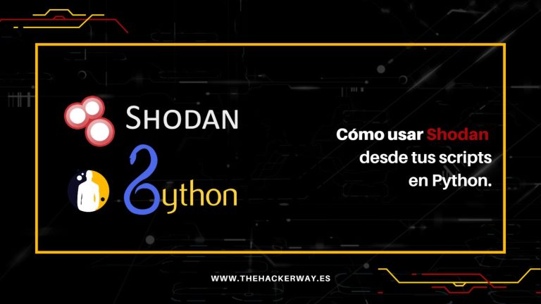 Captura de pantalla de código Python usando la API de Shodan para análisis y recuperación de datos de ciberseguridad.