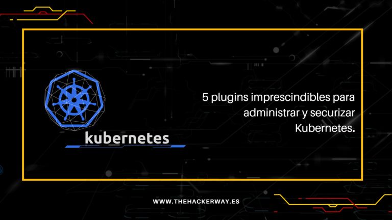 Diagrama con cinco plugins esenciales para administrar y securizar clústeres de Kubernetes eficientemente.