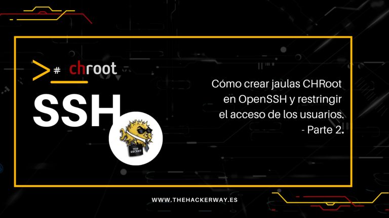 Ventana de terminal mostrando comandos Linux para configurar una cárcel CHroot en OpenSSH y mejorar la seguridad del servidor.