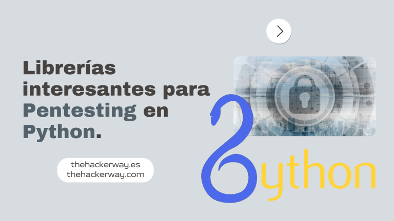Captura de video mostrando librerías esenciales de Python para pentesting y seguridad informática.